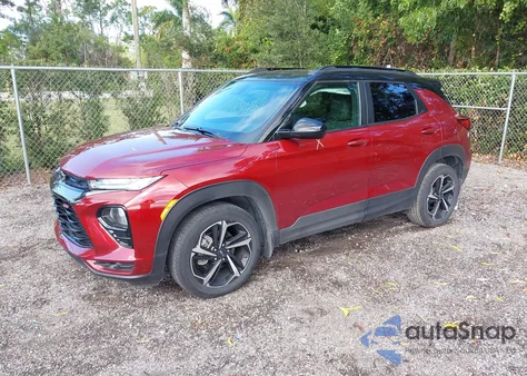 2022 Chevrolet Trailblazer Fwd Rs from USA, damaged, VIN KL79MTSL9NB115404